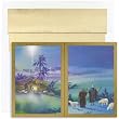 Wondrous Night Religious Christmas Cards -