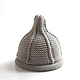 (Sandalup)とんがりニット帽 赤ちゃん帽子 ボウシ キャップ かわいい ベビー 子ども どんぐり帽子（グレー）