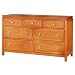 Braywick Double Dresser - Light Oak