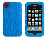 Best Price Tattoo Splash Case for Apple iPhone 3G / 3GS (Blue)