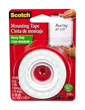 3M Scotch 110/DC Heavy Duty Mounting Tape, 1/2-by-75-Inch