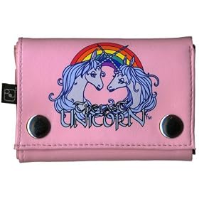 The Last Unicorn - Rainbow Wallet with Chain