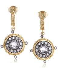 Freida Rothman Belargo Jewelry Nautical Wheel Drop Earrings