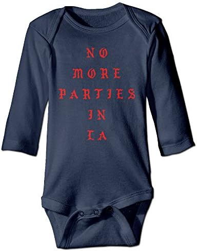No More Parties In LA Kids Boys Girls Baby Onesies Outfits Long Sleeve
