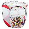 Sechseck B�llebad / pop-up-Zelt mit 150 B�llen