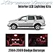 XtremeVision Dodge Durango 2004-2009 (7 Pieces) Red Premium Interior LED Kit Package + Installation Tool