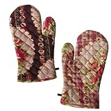 April Cornell Victorian Portrait Purple Oven Mitt