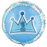 51U%2BhwH kiL. SL160  Lil Prince Mylar Balloon Party Supplies
