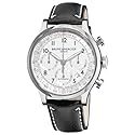Baume & Mercier Men's 10005 Capeland Chronograph Silver Chronograph Dial Watch