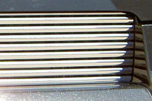 Fat Face (Wide Bar) Polished Finish Aluminum Billet Grille for the Toyota Camry