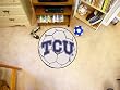 Texas Christian Horned Frogs 29" Round Soccer Ball Floor Mat (Rug)