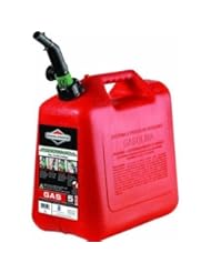 Briggs & Stratton 85053 5-Gallon Gas Can Auto Shut-Off (CARB Compliant)