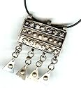 Beautiful Ethiopian Silver Telsum Pendant - Lots of Detail