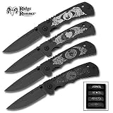 Ridge Runner Wildlife Folding Knife 4pc Set