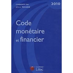 Code mon�taire et financier 2010