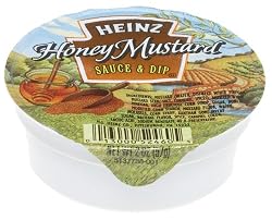 Heinz Honey Mustard Dip, 2-Ounce Dipping Cups (Pack of 60)