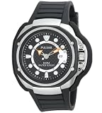 Pulsar - Men's Tech Gear Black Carbon Fiber Watch - PXH711