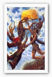 In The Sky by Justin Bua 36"x24" Art Print Poster