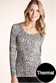 Heatgen Scoop Neck Thermal Top