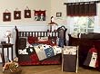 Wild West Western Horse Cowboy Baby Bedding - 9pc Crib Set