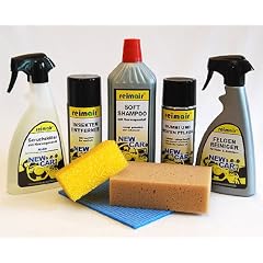 Autopflege Sparset WASCHANLAGE NewCar Noble mit Geruchsentferner mit Neuwagenduft und Autoshampoo sowie Insektenentferner als Geburtstagsgeschenke