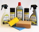 Autopflege Sparset WASCHANLAGE NewCar Noble mit Geruchsentferner mit Neuwagenduft und Autoshampoo sowie Insektenentferner als Geburtstagsgeschenke