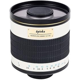 Opteka 500mm f 6.3 Telephoto Mirror Lens for Panasonic G1, GH1, Olympus PEN E-P1, E-P2, and other... by Opteka