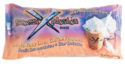 Frozen Xplosion Frappe & Smoothie Base, Lactose And Trans Fat Free, 48-Ounce Bags (Pack of 12)