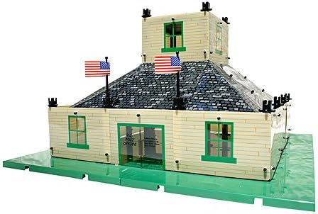 Girder and Panel Post Office Building Set