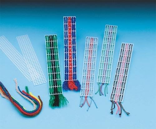 Allen Diagnostic Module Metallic Cord Bargello Bookmarks