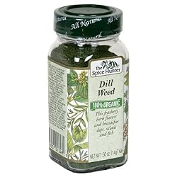 Spice Hunter Organic Dill Weed, 0.5-Ounce Unit (Pack of 6)