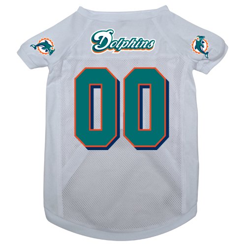 Miami Dolphins NFL pet dog sports jersey XS 4-9 lbs