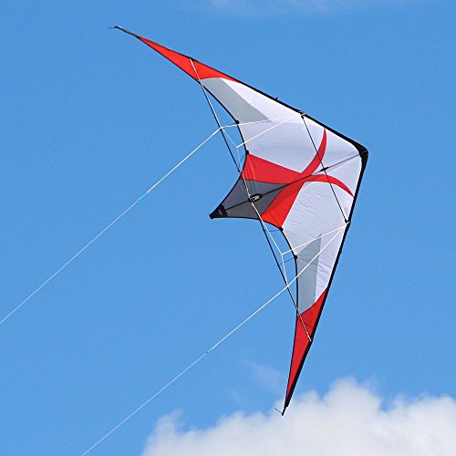 Kymera by John Barresi Dual Line Stunt Kite in Red