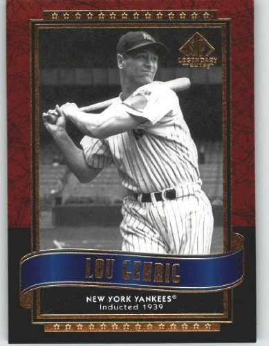 2003 Sp Legendary Cuts #85 Lou Gehrig - New York Yankees (Baseball Cards)
