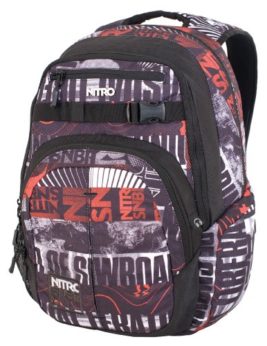 Nitro Snowboards Rucksack Chase, white graft, 35 liters, 1121877474 Preisvergleich