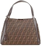 Fendi Shoulder Bag in Brown Zucca Fabric 8BR717 F0A6E W14