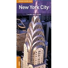 Rough Guide Map New York City 2e