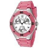 Invicta Women's 0695 Angel Collection Stainless Steel Pink Polyurethane Watch