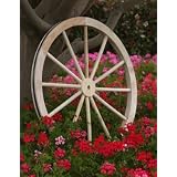 36 Decorative Cedar Wood Wagon Wheel