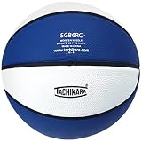 Tachikara 2-Tone Rubber Basketball (Intermediate Size)