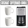 Cuisinart DGB-625BC Grind-and-Brew 12-cup Automatic Coffeemaker Brushed Chrome Outfit With Bodum Coffee