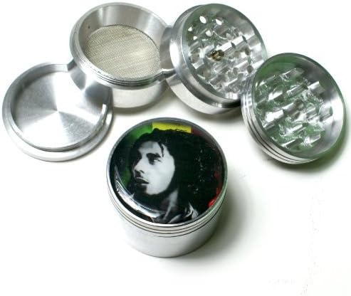 #2 BoB Marley2" Diameter ,4 Parts, alumium herb tobacco grinder,