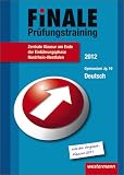 Produkt-Bild: Finale. Pr&uuml;fungstraining. Zentrale Klausuren am Ende der Einf&uuml;hrungsphase. Nordrhein-Westfalen: Pr&uuml;fungstraining Deutsch 2012