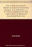 Iron in raw and potable waters by spectrophotometry (using 2,4,6 - tripyridyl - 1,3,5 - triazine) 1977