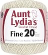 Aunt Lydia's Fine Crochet Cotton: Natural