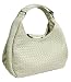 Bottega Veneta Woven Cream Leather Expandable Medium Hobo 125787/V0016/9671
