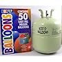 Helium Balloon Gas Cylinder - Disposable (includes 50 x 9" assorted balloons)