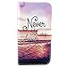 Galaxy S3 Case, Vogue Shop Sparkle Pattern Premium Pu Leather Wallet Case [Stand Feature] Type Magnet Design Flip Protective Case Cover (Built-in Credit Card/ID Card Slot)