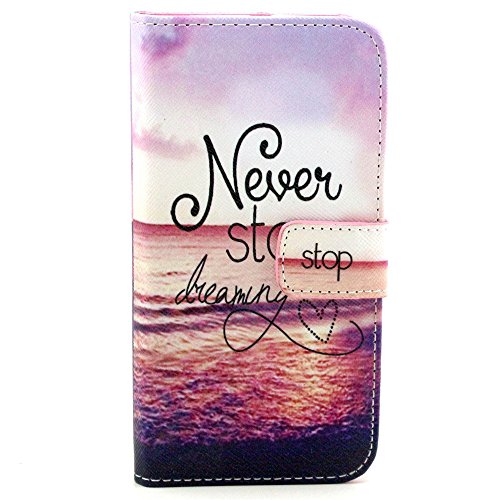 Galaxy S3 Case, Vogue Shop Sparkle Pattern Premium Pu Leather Wallet Case [Stand Feature] Type Magnet Design Flip Protective Case Cover (Built-in Credit Card/ID Card Slot)