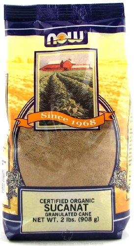 NOW Foods, Organic Sucanat Non-GE - 2 lbs